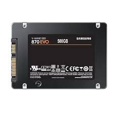 500 GB 870 EVO SAMSUNG 2.5 SATA3 MZ-77E500BW 560-530 MB - ürün görseli 3