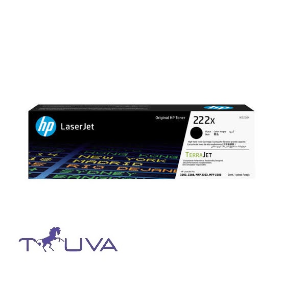 HP 222X W2220X Siyah Yüksek Kapasiteli Orijinal Toner