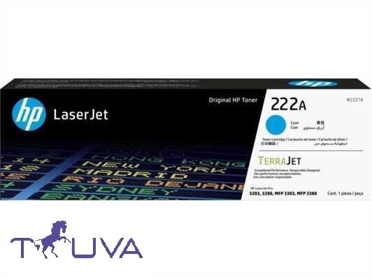 HP 222A W2221A Mavi Orijinal Toner