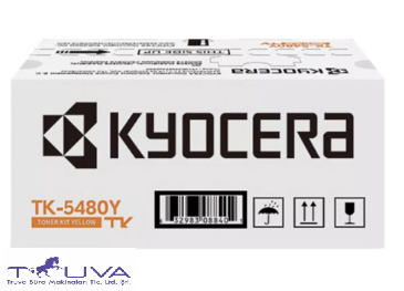 Kyocera TK-5480Y 1T0C22ANL0 Sarı Orijinal Toner  - ürün görseli 1