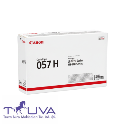 Canon CRG-057H 3010C002 Siyah Yüksek Kapasiteli Orijinal Toner