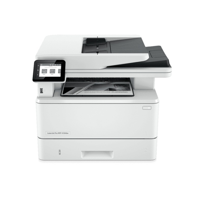 Hp Laserjet Pro Mfp 4104dw Yazdırma, Kopyalama, Tarama Çok Fonksiyonlu Siyah-beyaz Lazer Yazıcı - ürün görseli 1