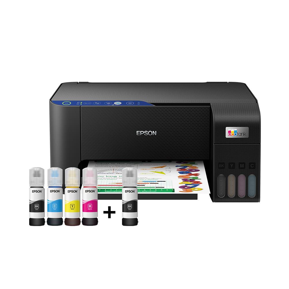 Epson EcoTank L3251 Wi-Fi + Tarayıcı + Fotokopi Renkli Çok Fonksiyonlu 