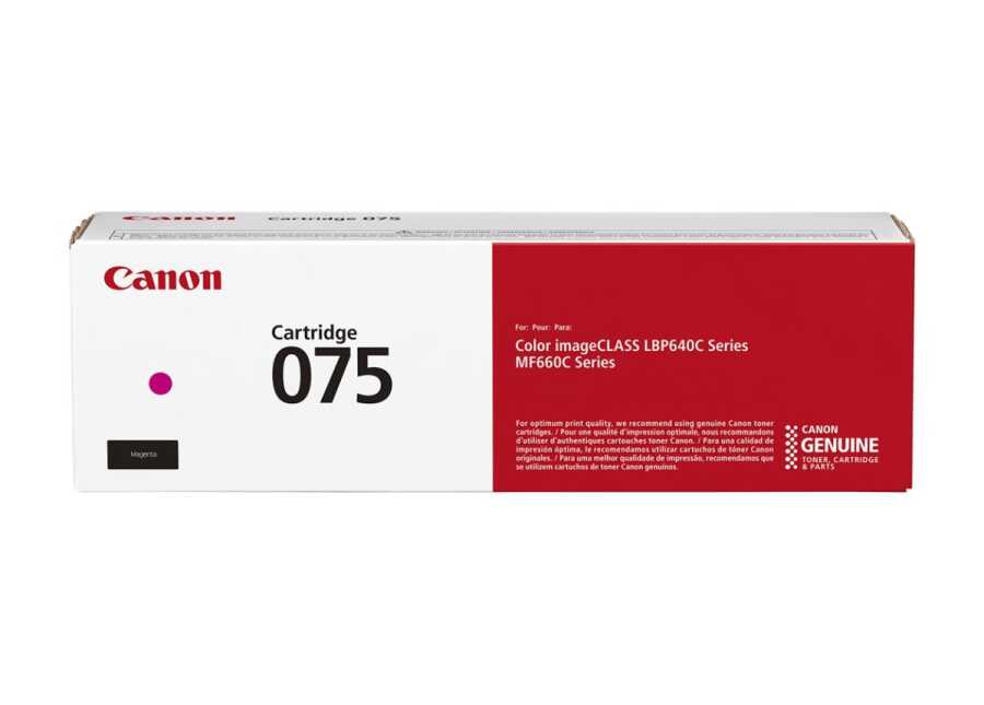 Canon CRG-075 6363C002 Kırmızı Orijinal Toner