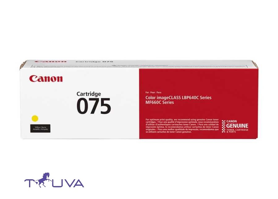 Canon CRG-075 6362C002 Sarı Orijinal Toner